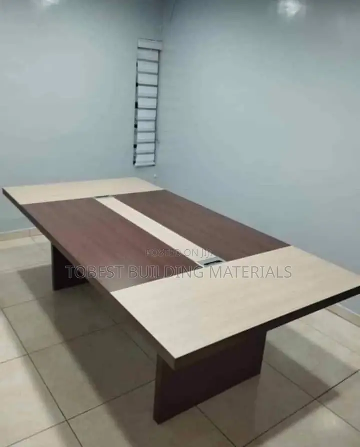 Modern Two-Tone Boardroom / Conference Table (8-10 Seater)