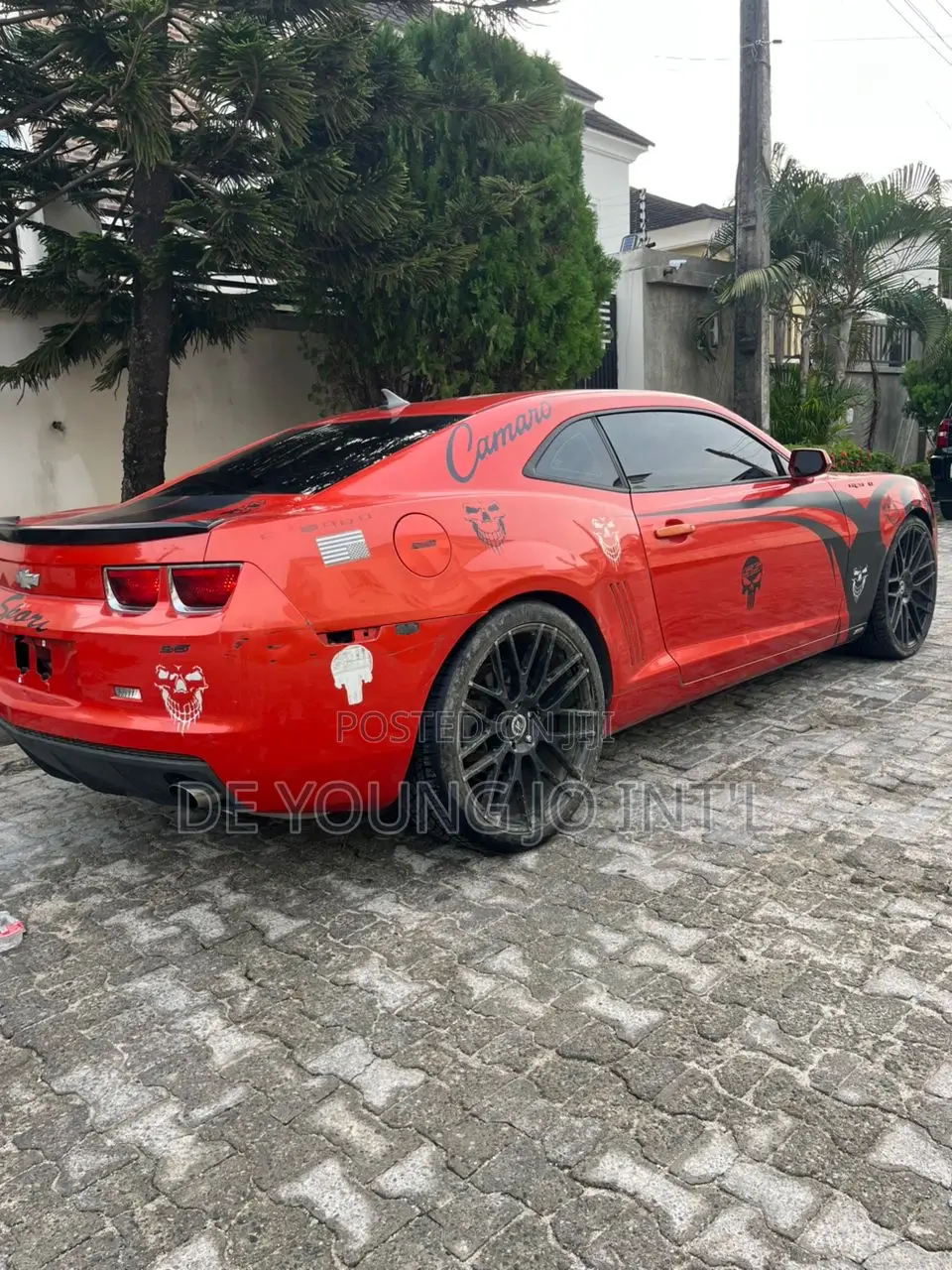 Chevrolet Camaro 2012 Red