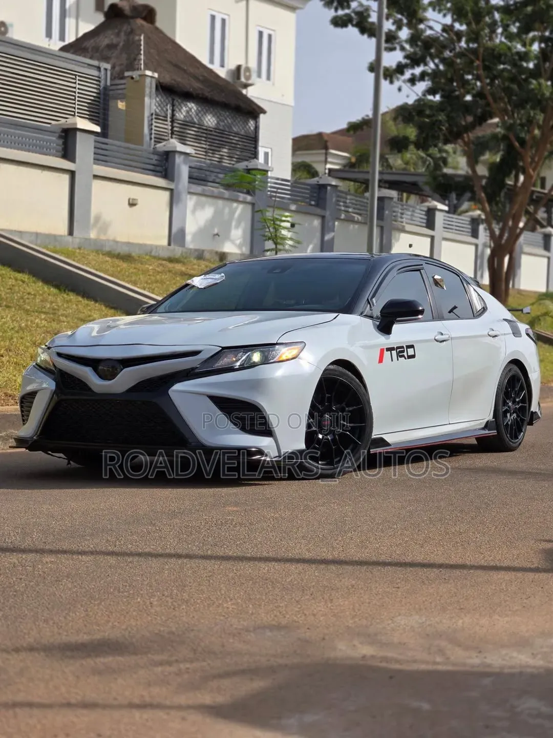 Toyota Camry TRD V6 2021 Silver