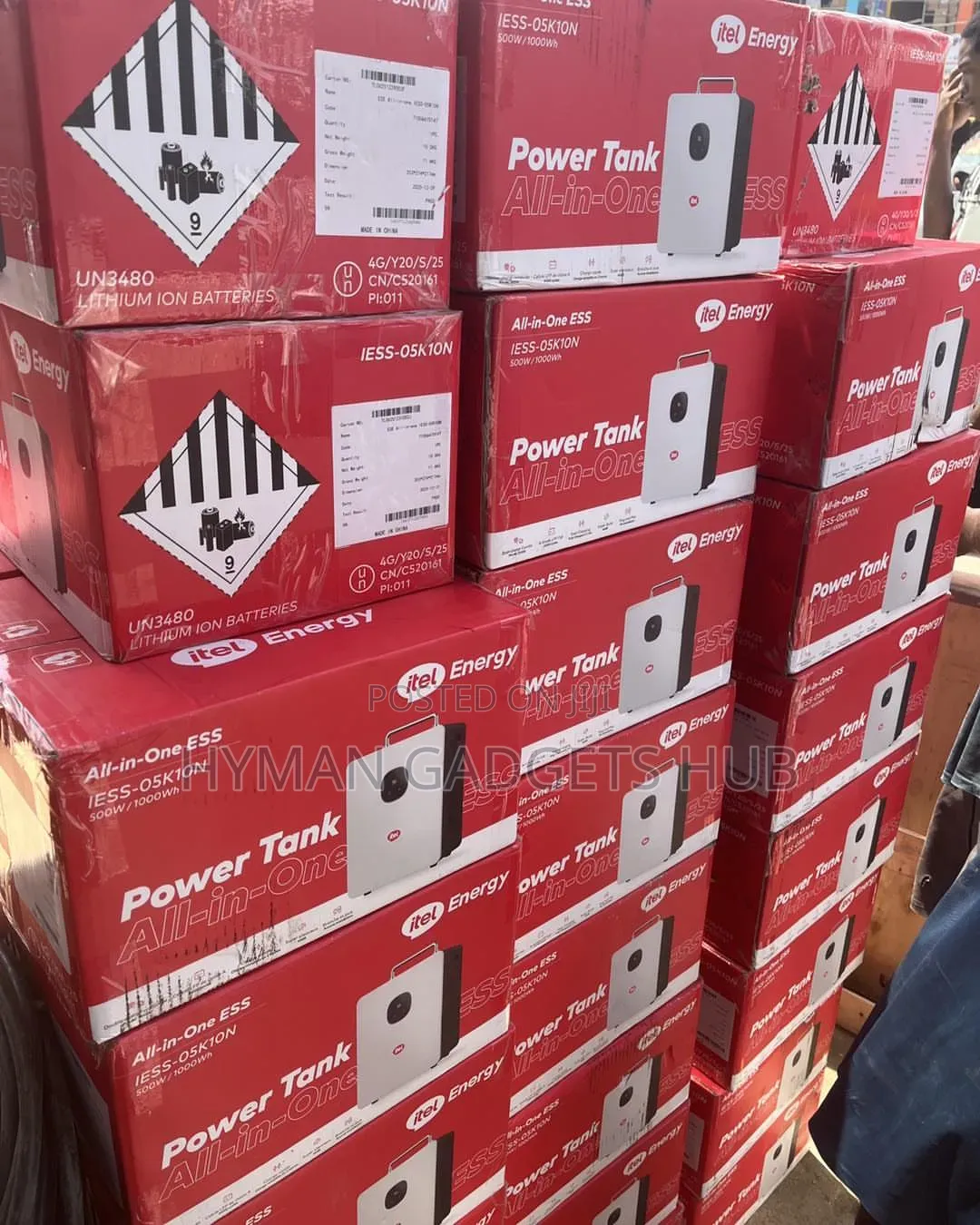 Itel 500w All in One Solar Generator