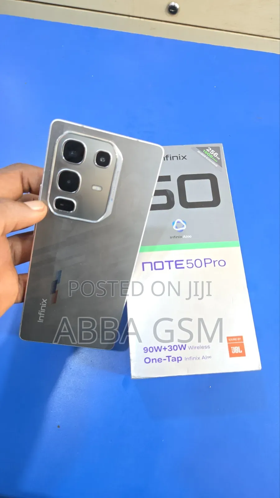 Infinix Note 50 Pro 256 GB Silver