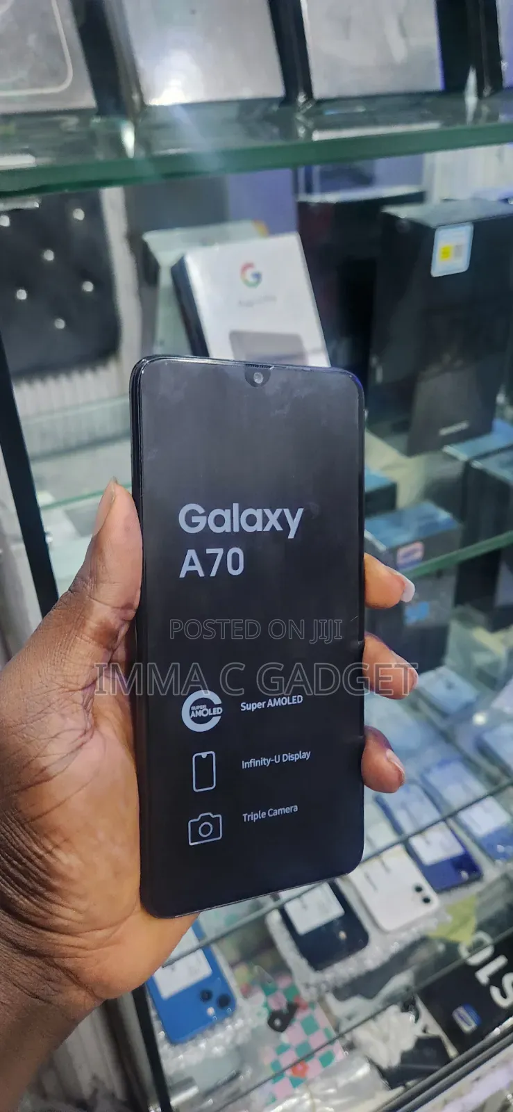 Samsung Galaxy A70 128 GB Black
