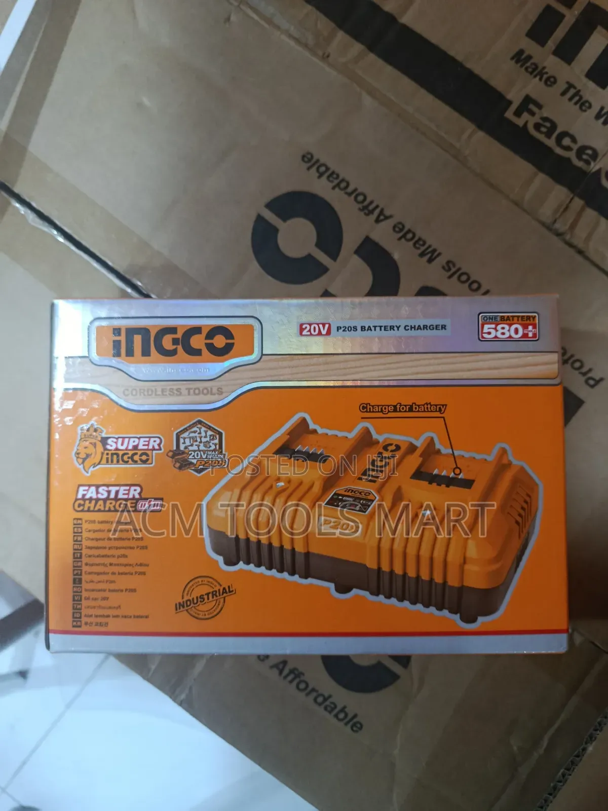 Ingco P20s Dual Fast Battery Charger Fcli2034