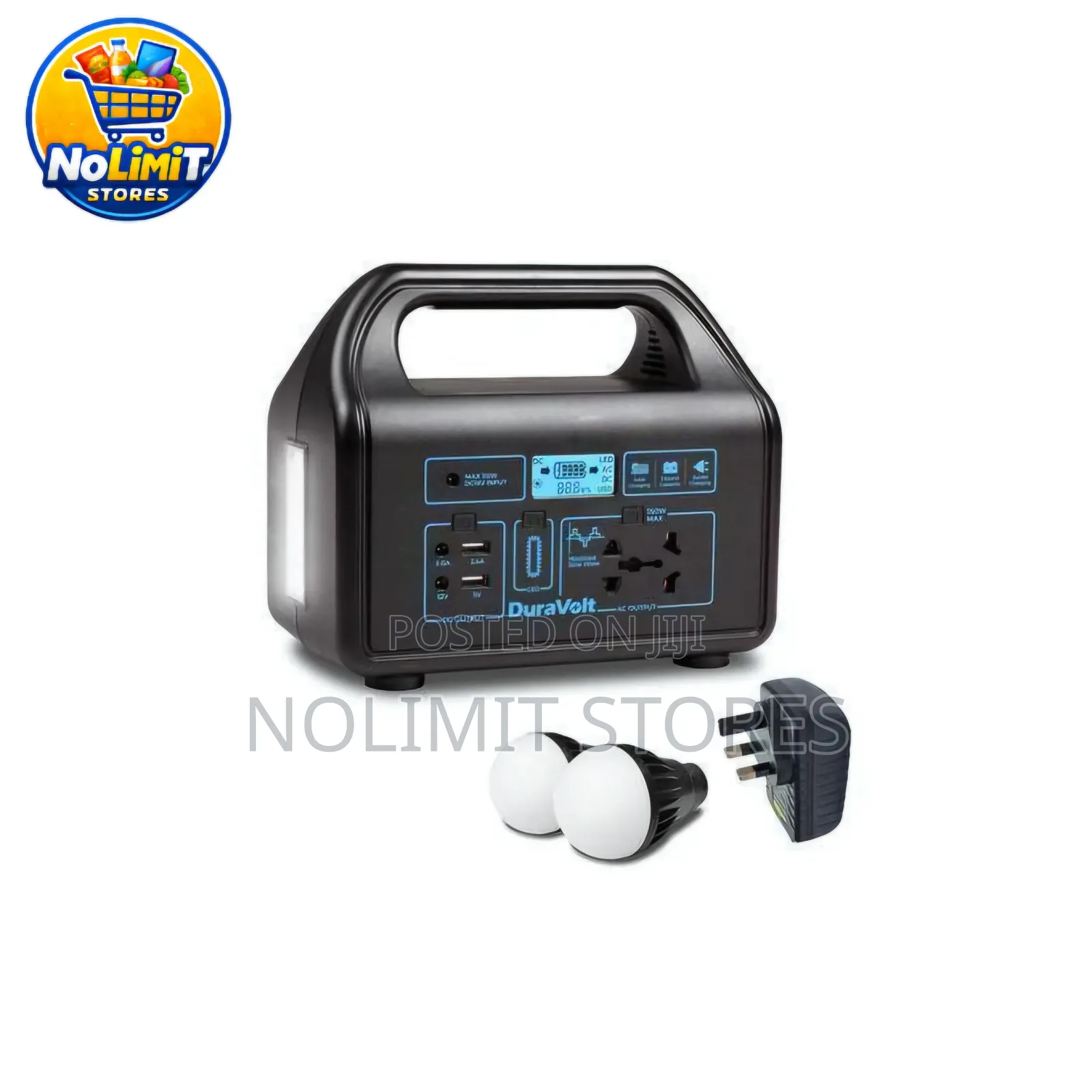 Duravolt 150w Solar Power Portable Full Kit With Solar Panel