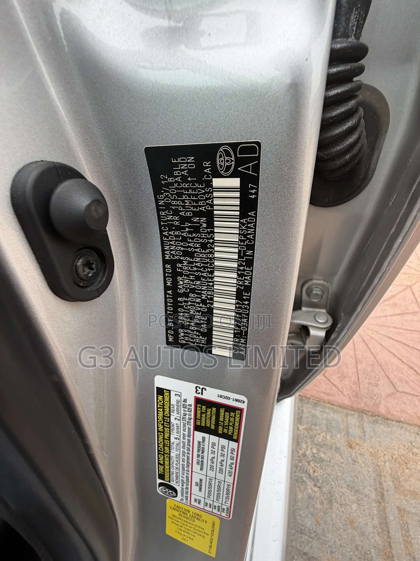 Toyota Corolla S 4dr Sedan (1.8L 4cyl 4A) 2012 Silver