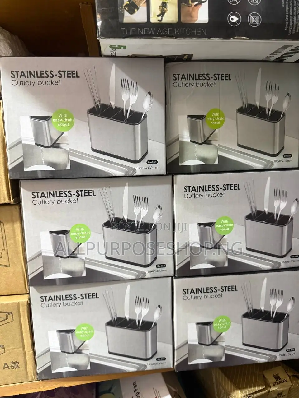 Stainless Steel Cutlery Holder