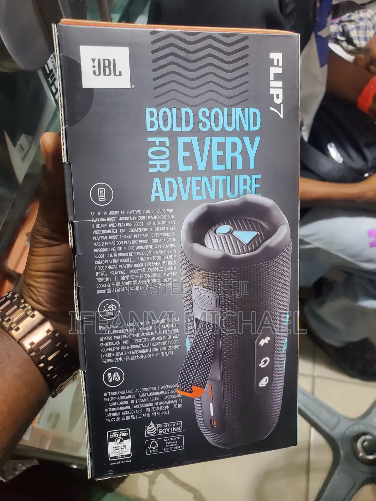 JBL Flip 7 Portable Bluetooth Speaker