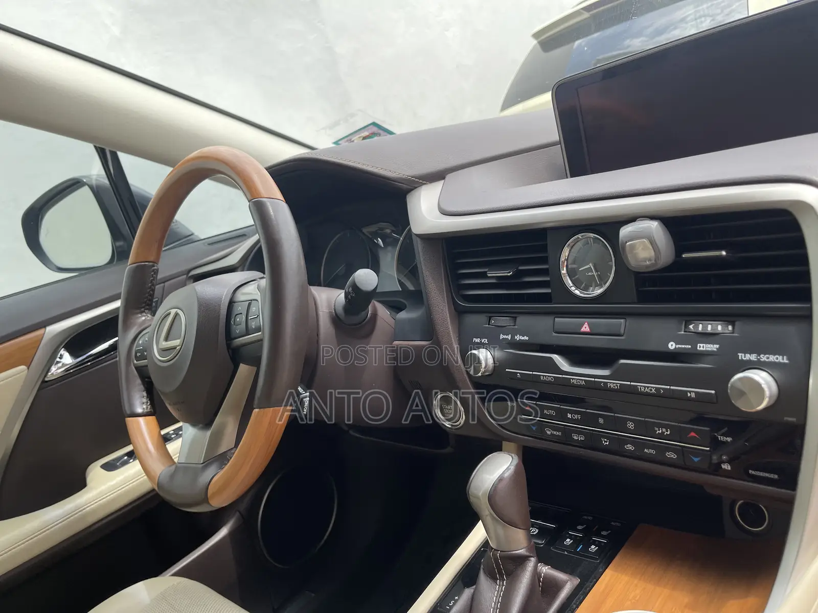 Lexus RX 350 FWD 2016 Gray