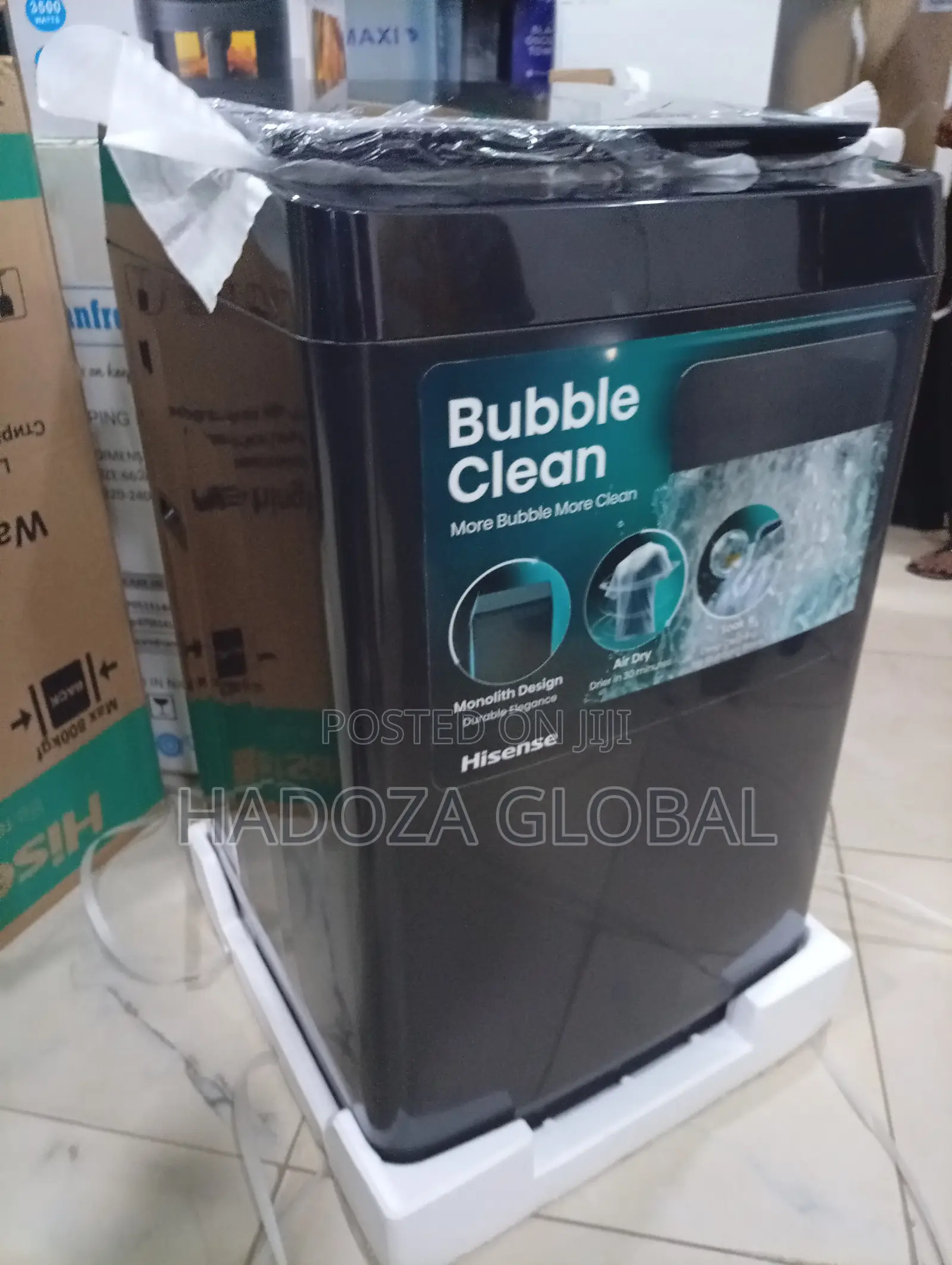 Hisense 9kg Washer With Large Drum Capacity and Efficient Cleaning
