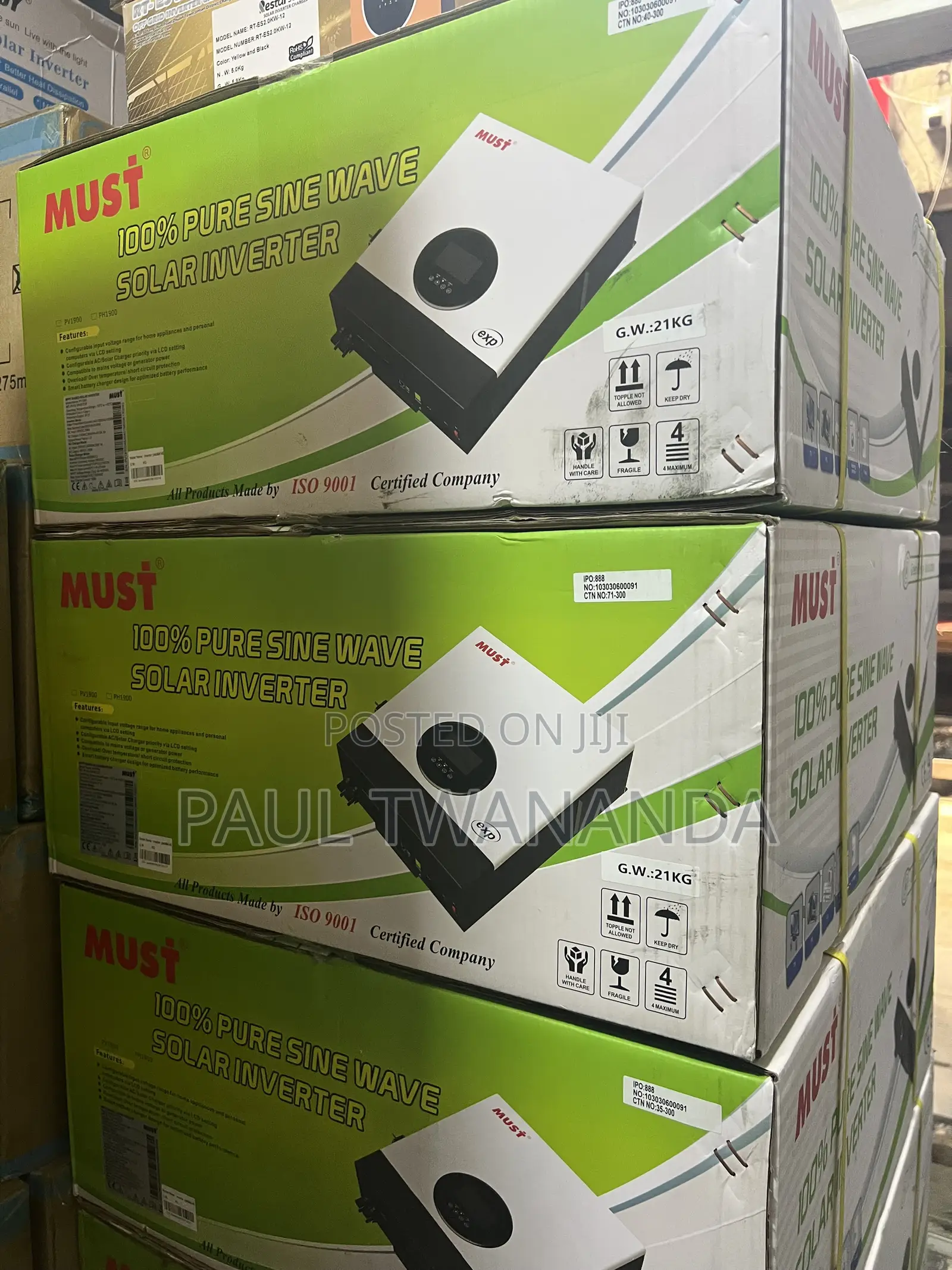 Must 10kva 48v Hybrid Inverter