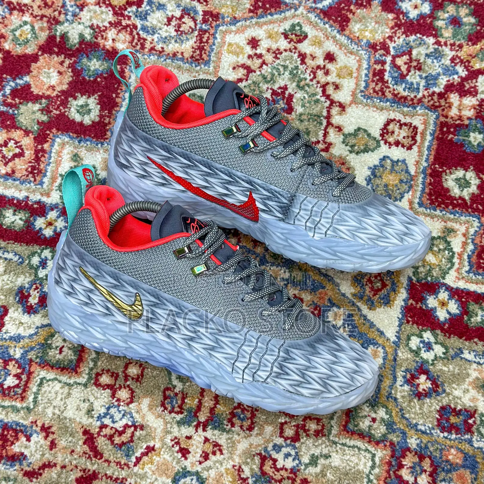 Original Nike St Charge Detroit Tough Basketball Sneakers