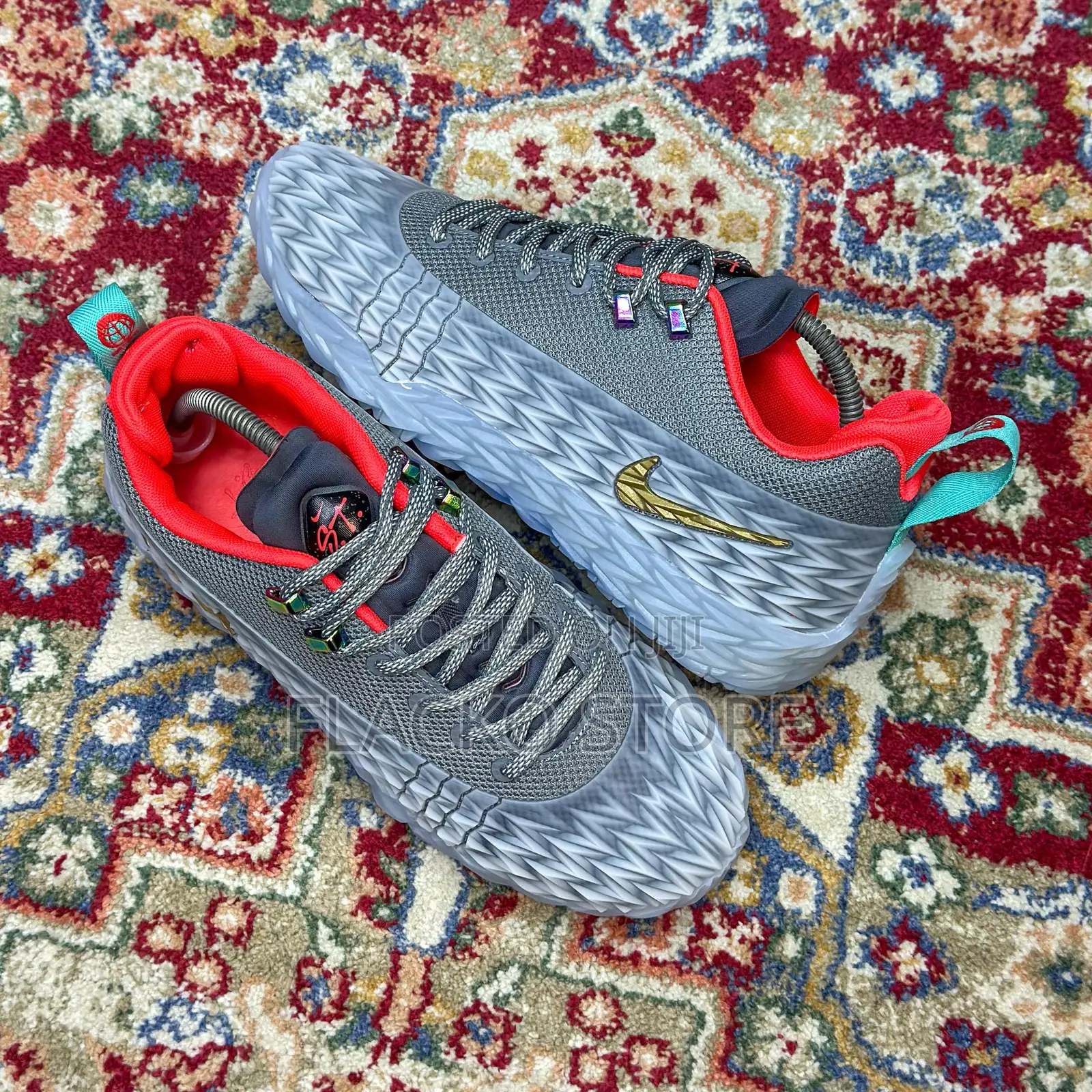 Original Nike St Charge Detroit Tough Basketball Sneakers