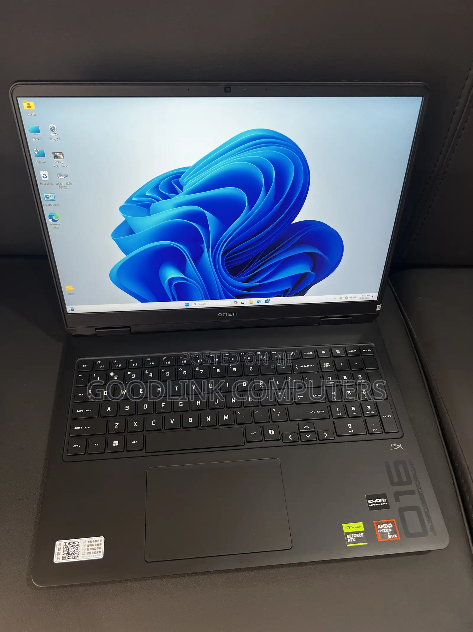 Laptop HP Omen 16 16GB AMD Ryzen 9 SSD 1T