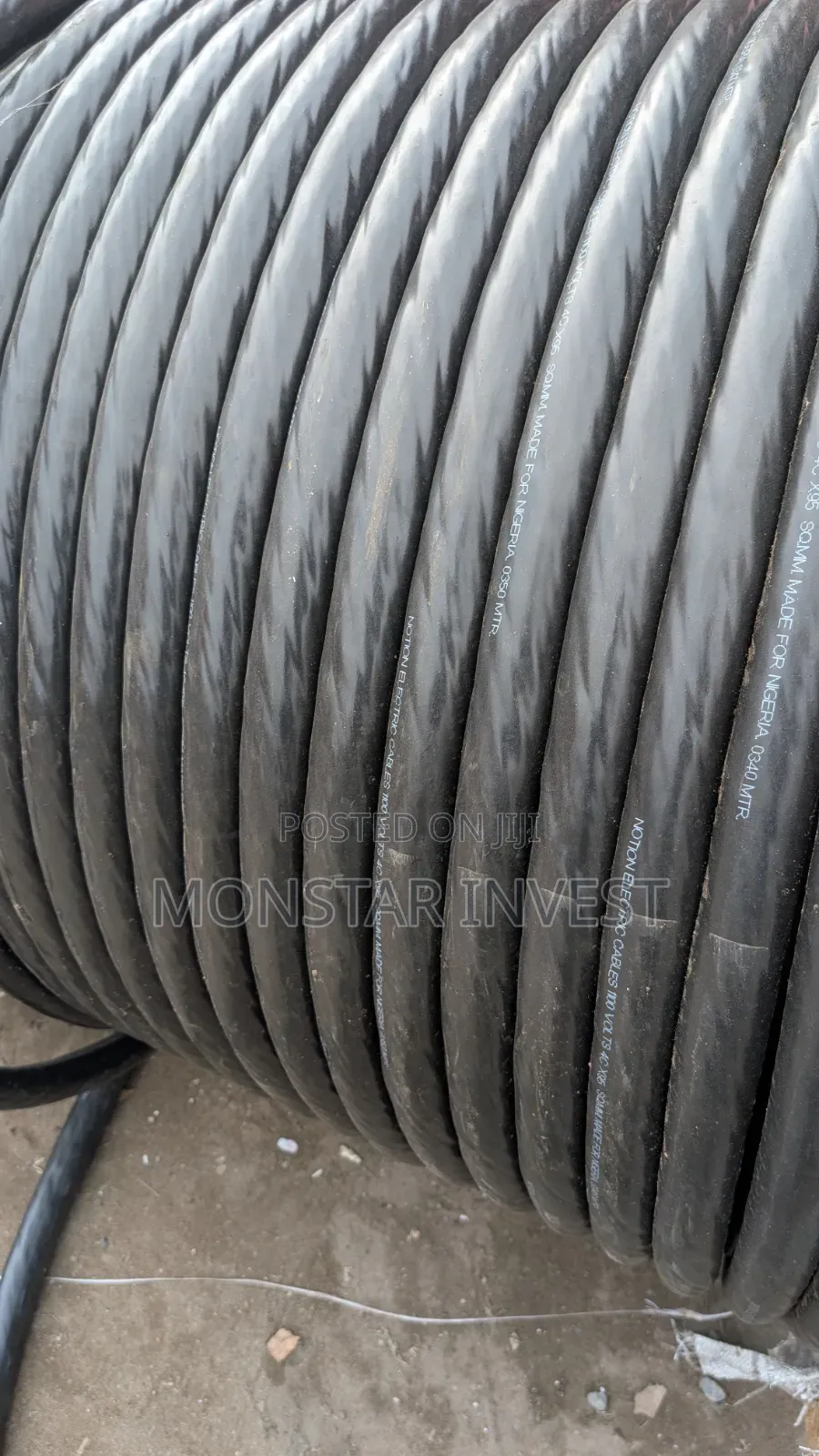 Drum of Armored Cable