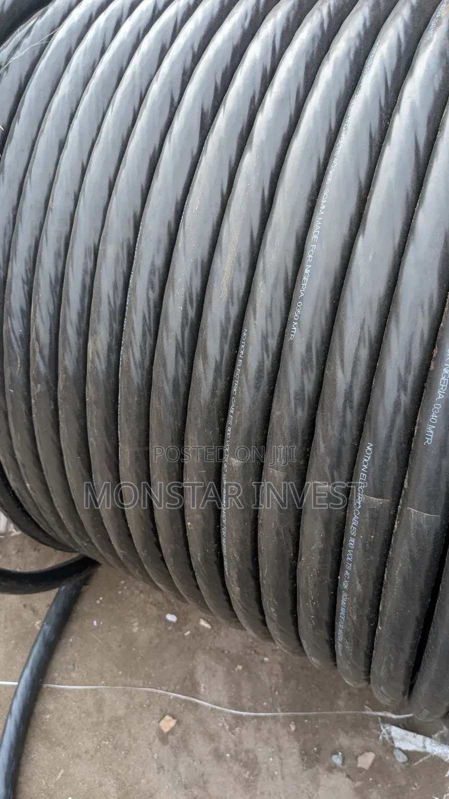 Drum of Armored Cable