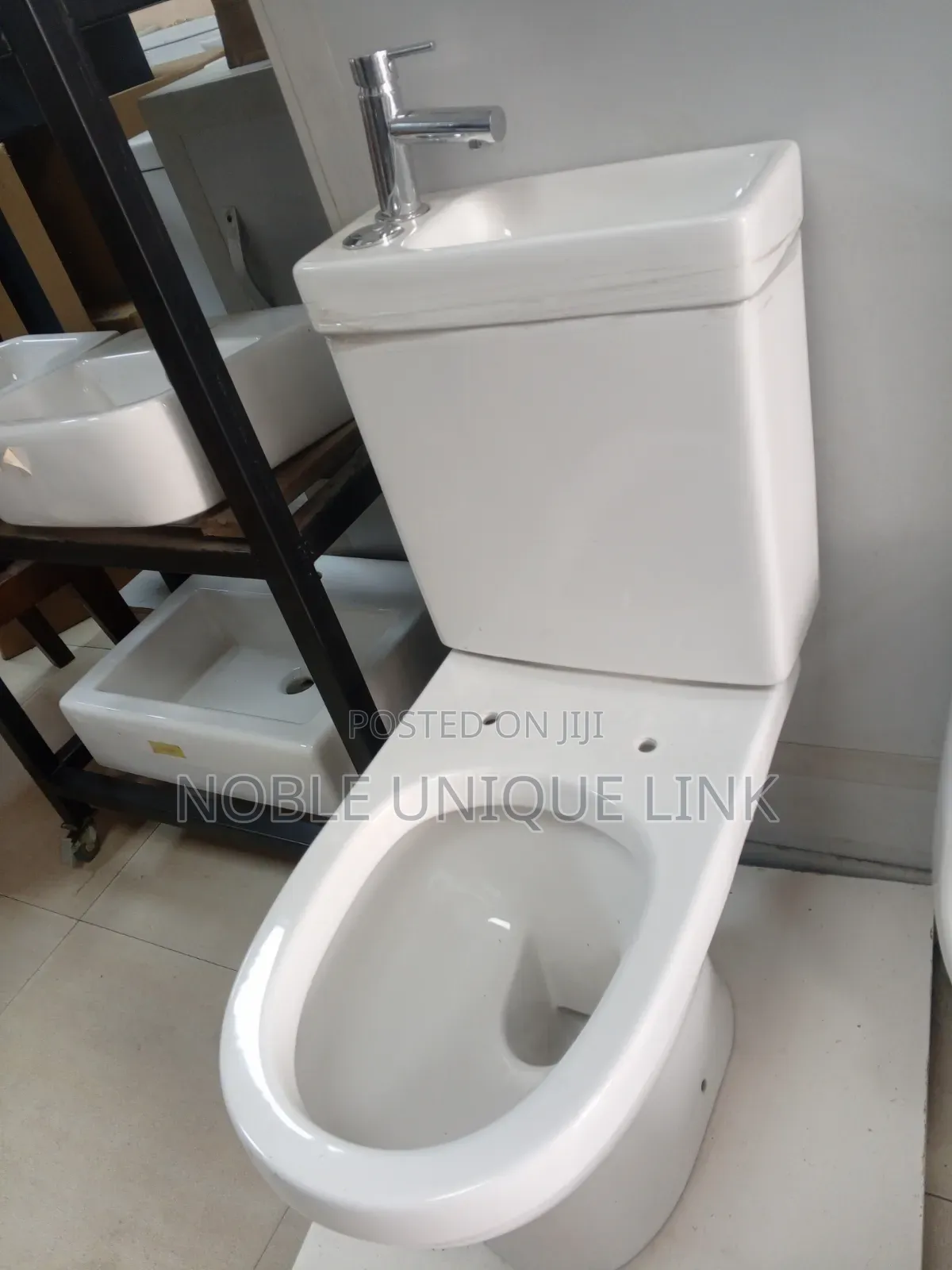Imex Water Closet With Wash Hand Basin on Tank