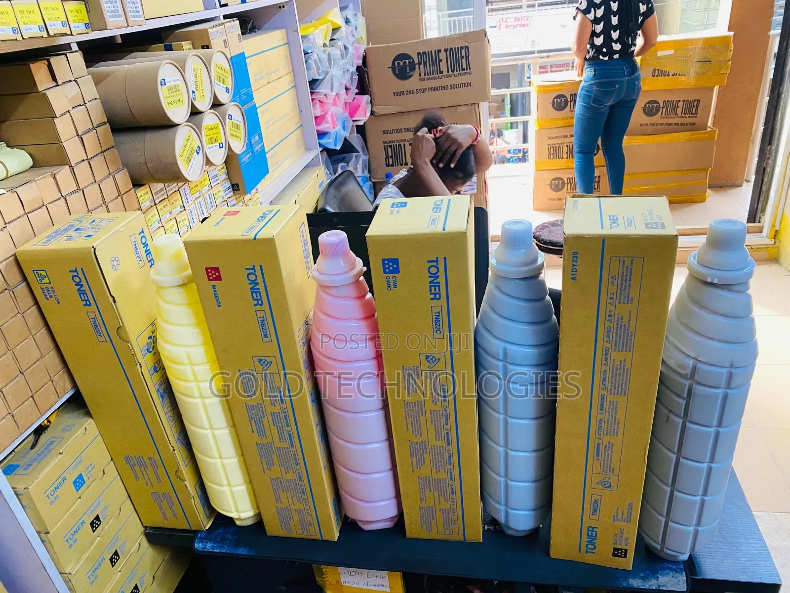Tn 622 Color Toner Cartridges for Konica Minolta Bizhub Copiers