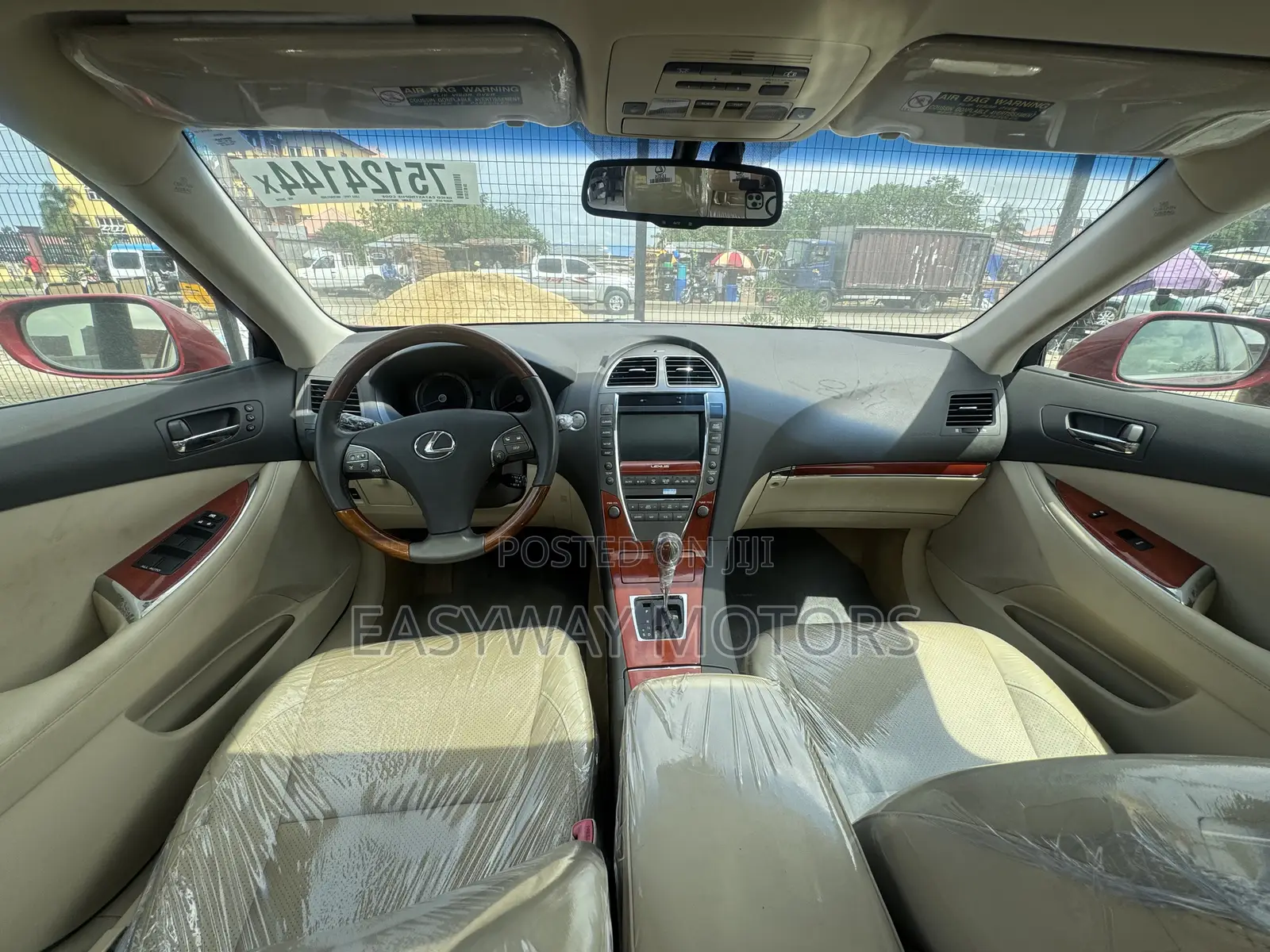 Lexus ES 350 2011 Red