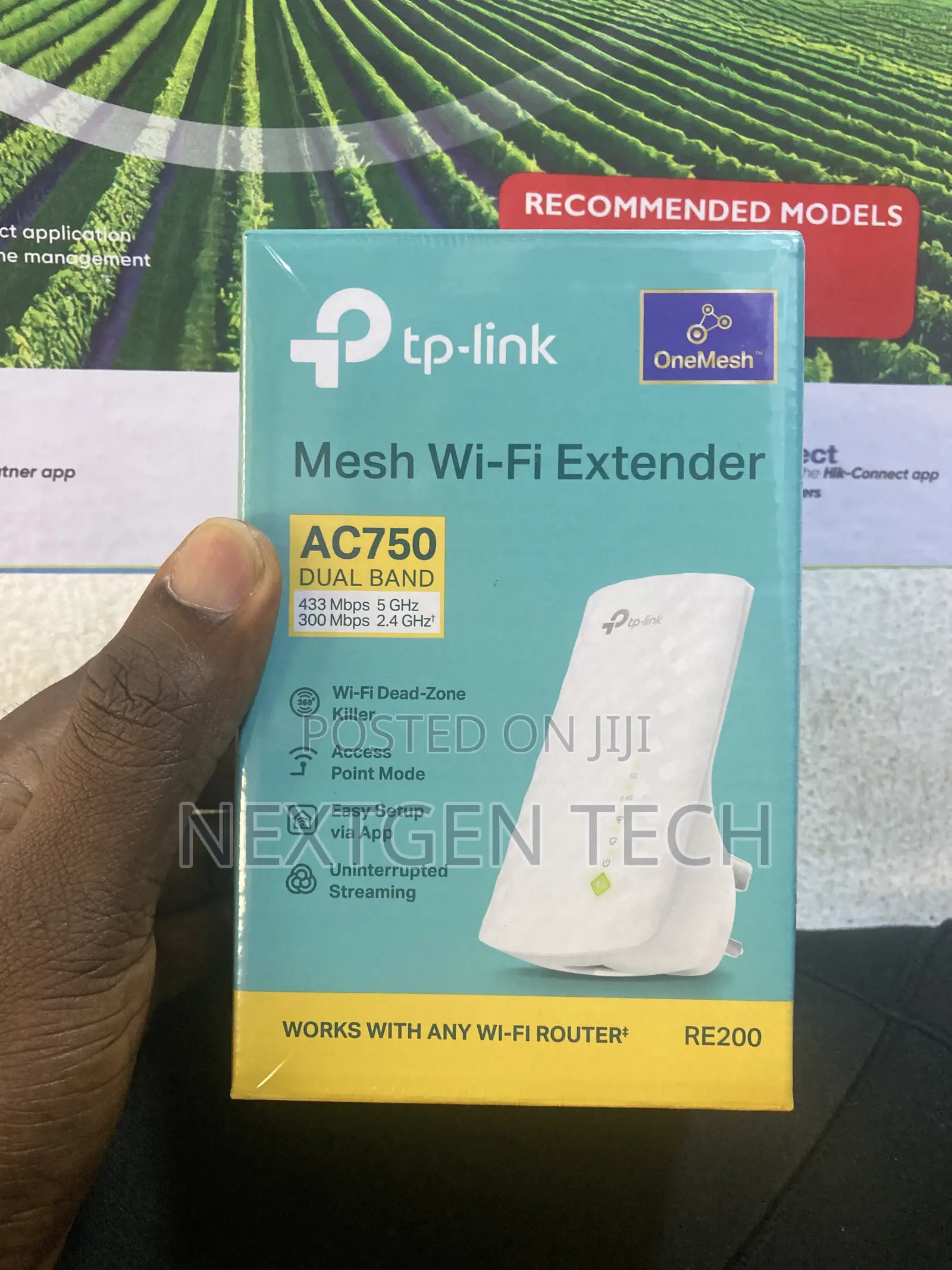 Tp-Link Re200 Ac750 Mesh Wi-Fi Range Extender