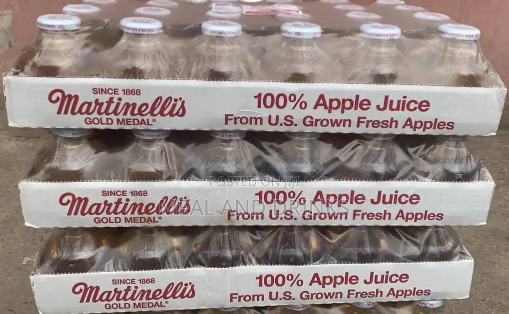 Martinellis 100% Apple Juice (Round Bottle)
