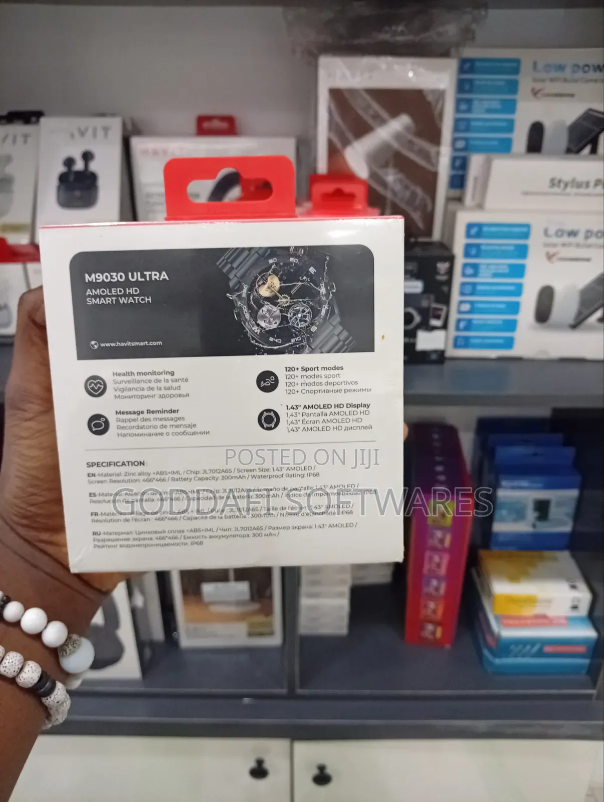 Havit M9062 Wireless Call Smart Watch