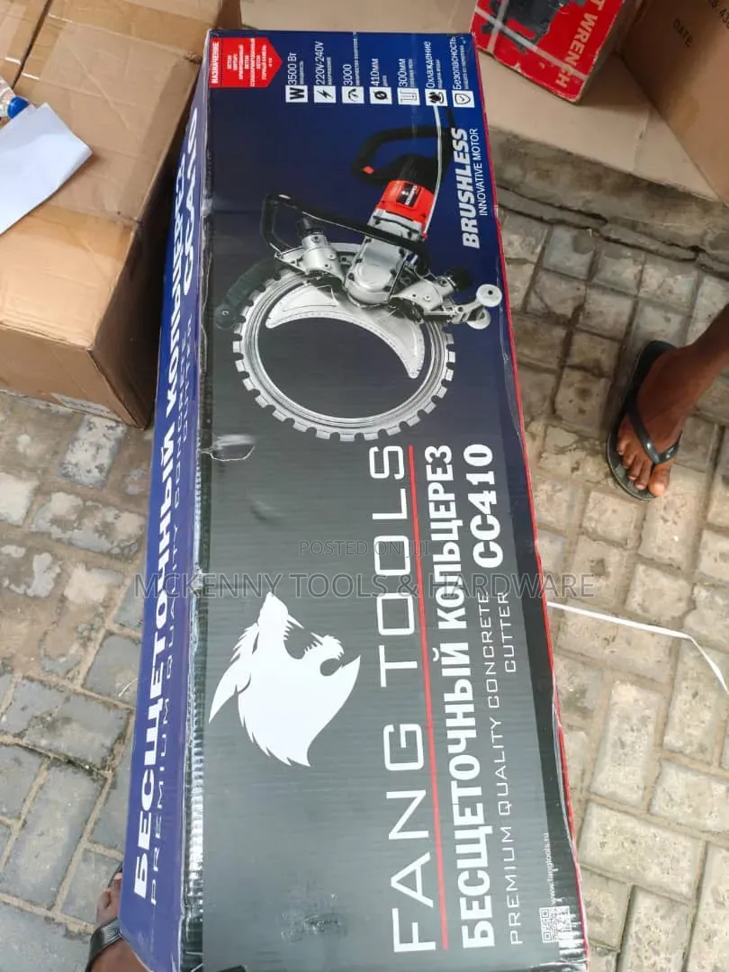 High-Power Electric Concrete Ring Saw