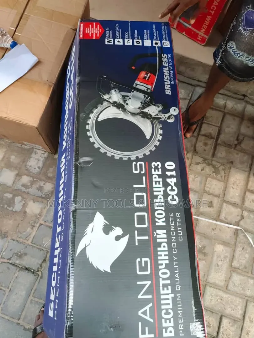 High-Power Electric Concrete Ring Saw