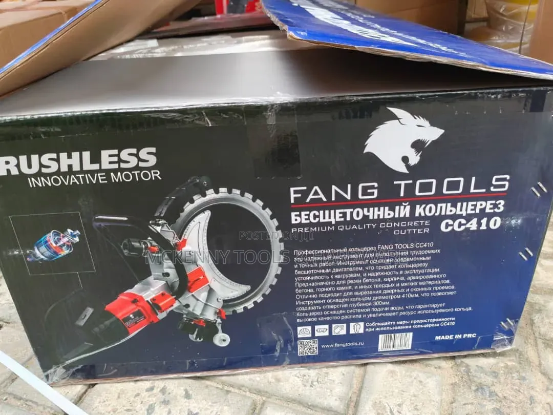 High-Power Electric Concrete Ring Saw