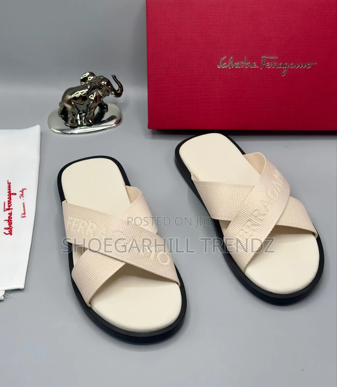 Men Shoes Crisscrossed Palm Slippers