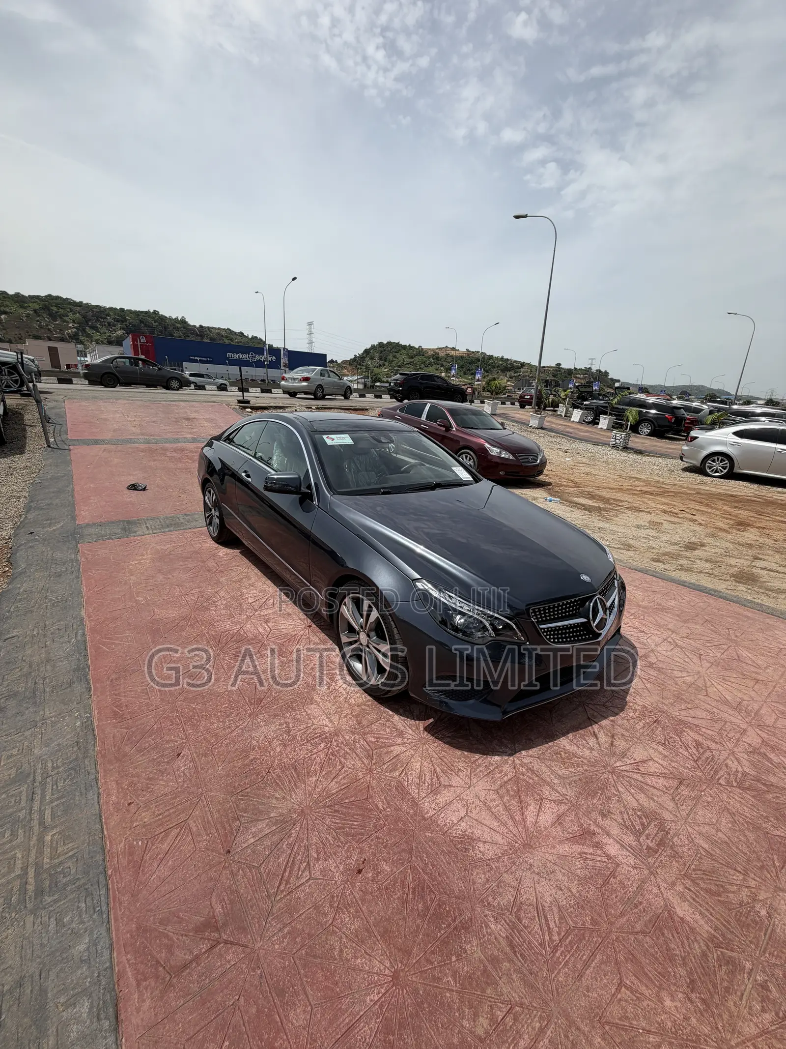Mercedes-Benz E350 Base 4Matic Coupe AWD (3.5L 6cyl 7A) 2014 Gray