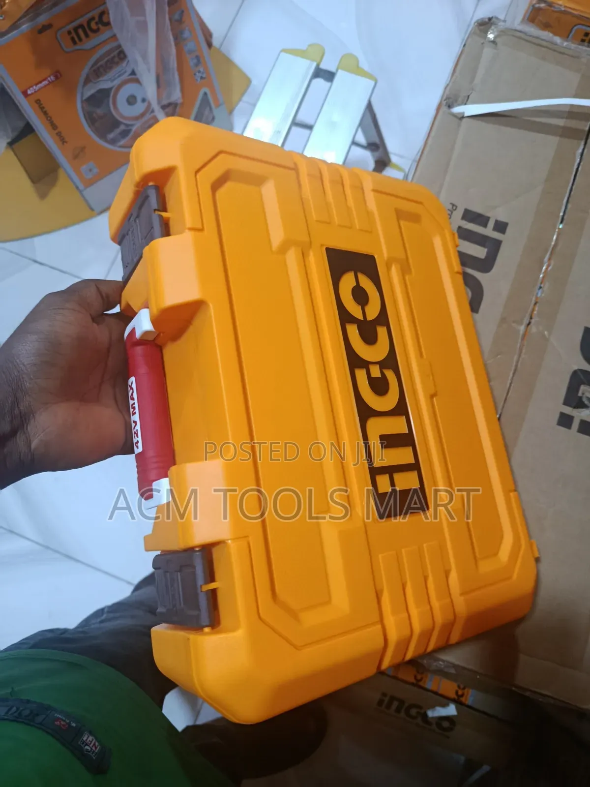 Ingco Brushless Cordless Impact Drill Cidli429982 –Professional Hammer