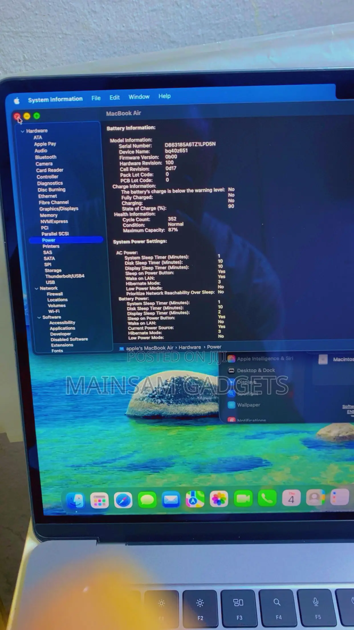 Laptop Apple MacBook Air 2023 M2 8GB Apple M2 SSD 256GB