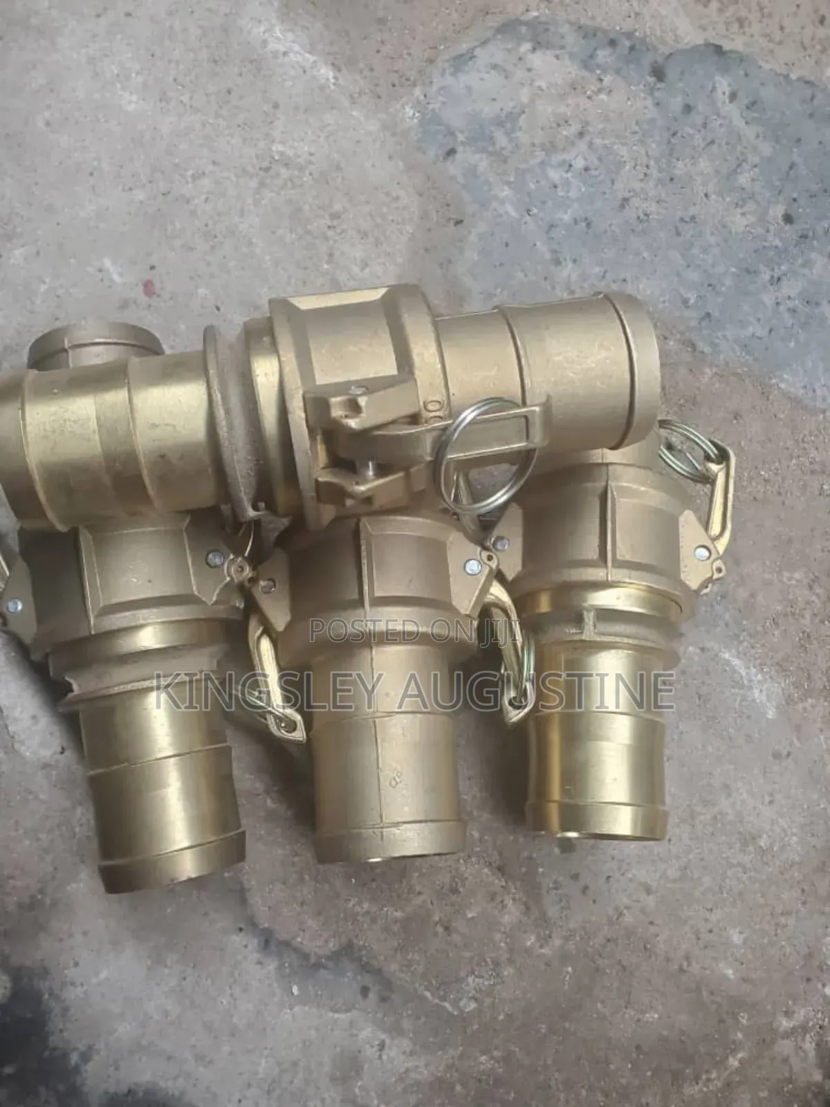 Brass Male And Female Couple