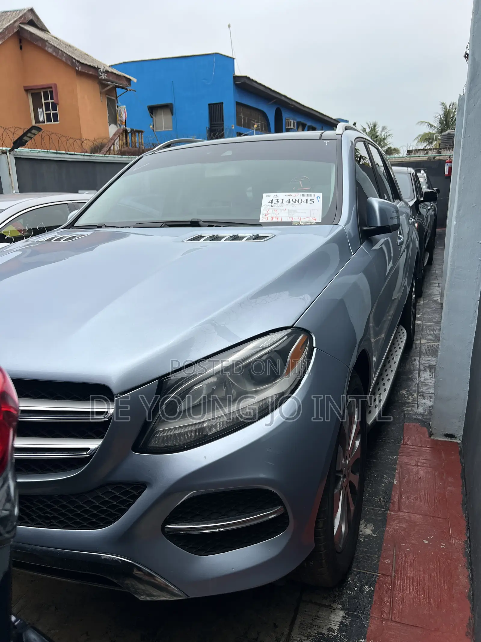 Mercedes-Benz GLE-Class GLE 350d 4MATIC 2016 Blue