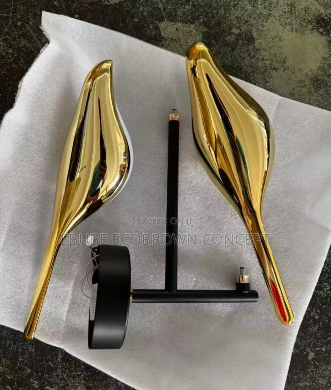 Nordic Golden Bird Led Creative Wall Lights