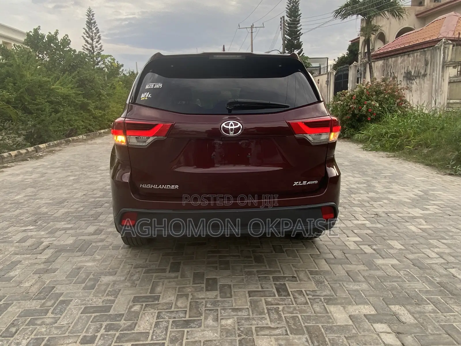 Toyota Highlander 2015 Red
