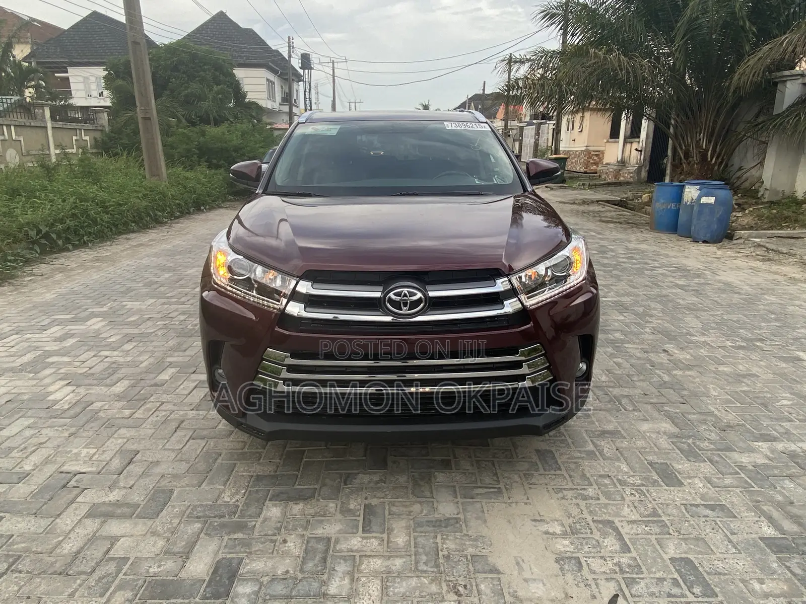 Toyota Highlander 2015 Red