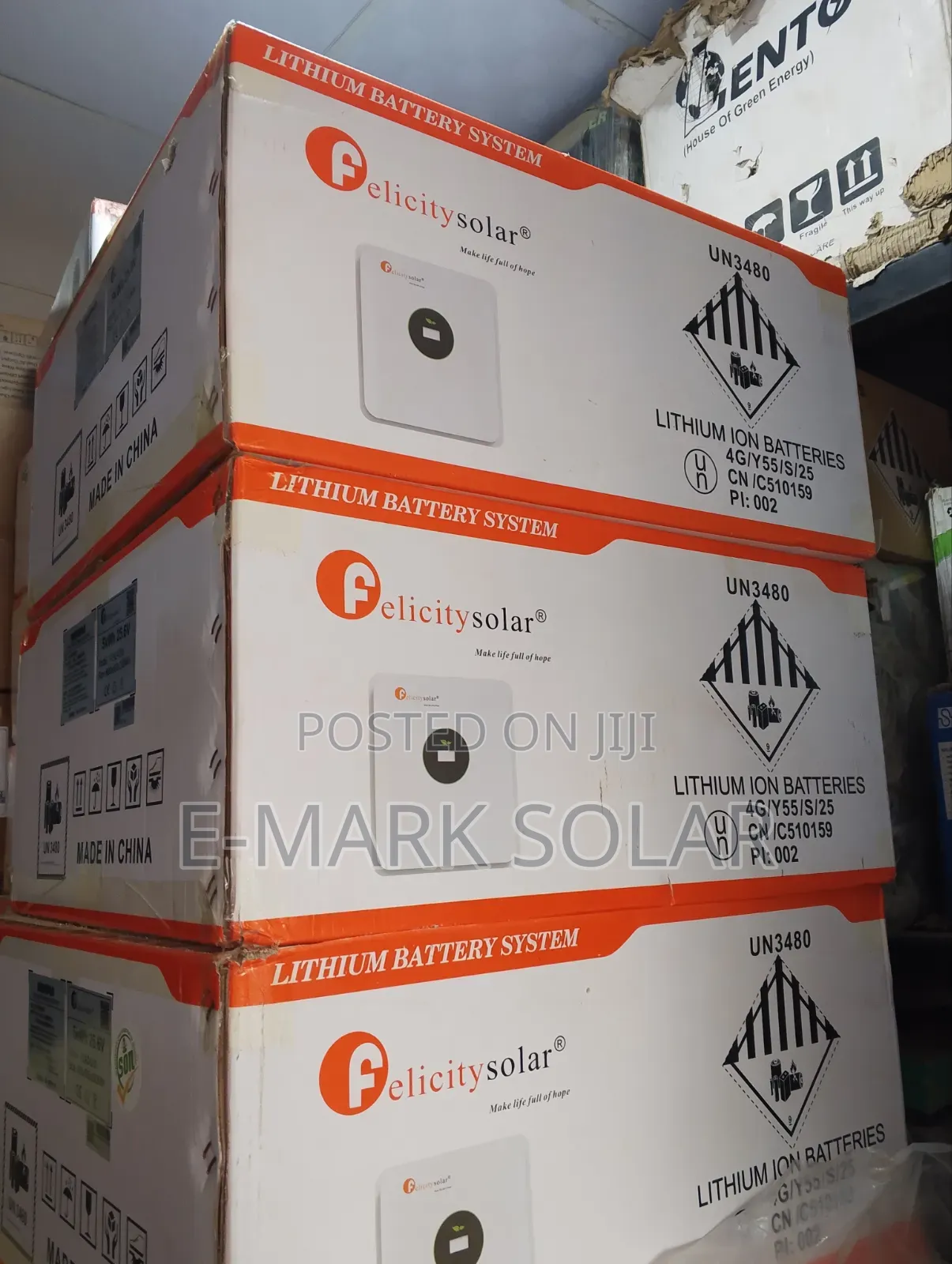 Brand New Felicity 5kwh 24v Lithium Battery Available for Sale Today