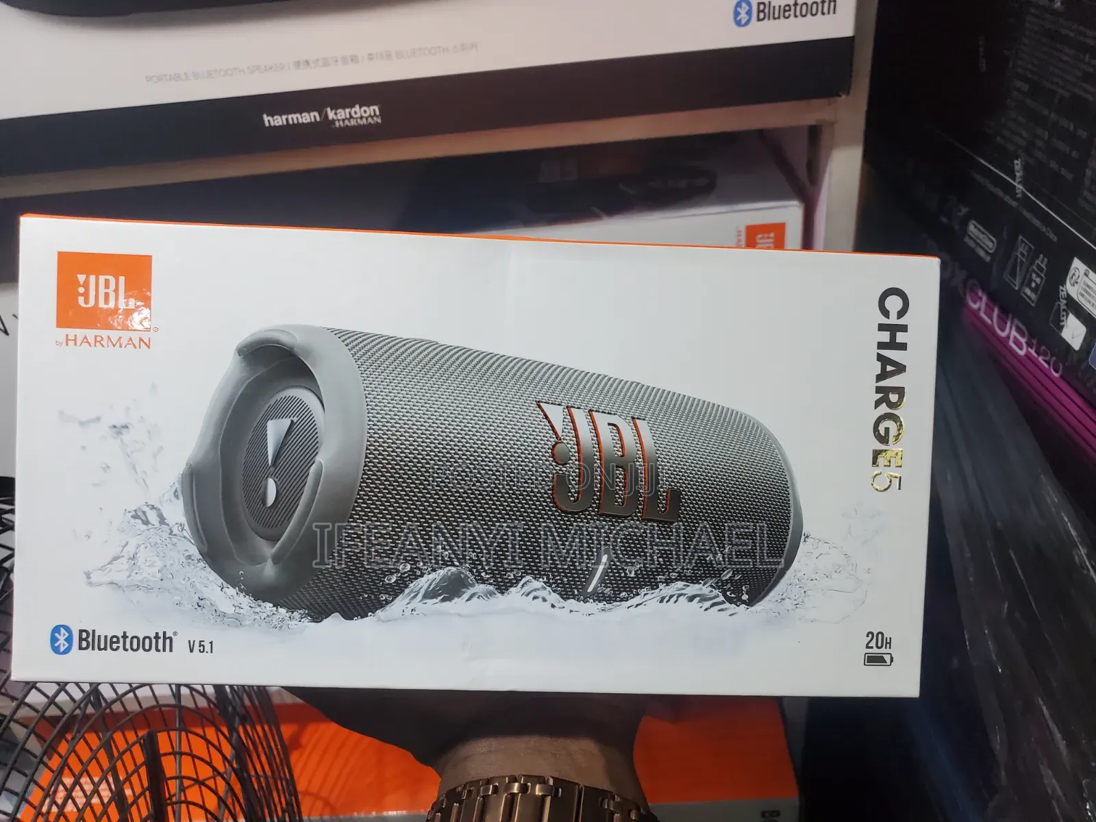Bluetooth Speaker - Black JBL Charge 5 - Portable Bluetooth Speaker