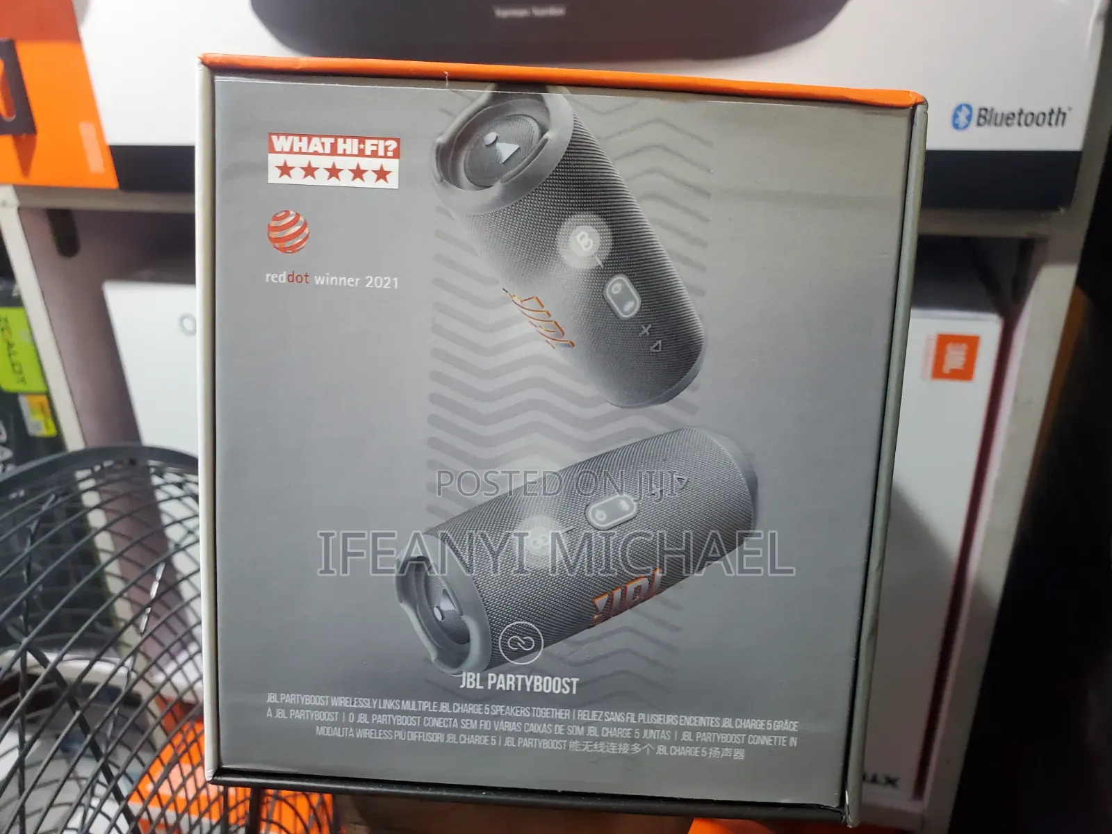 Bluetooth Speaker - Black JBL Charge 5 - Portable Bluetooth Speaker