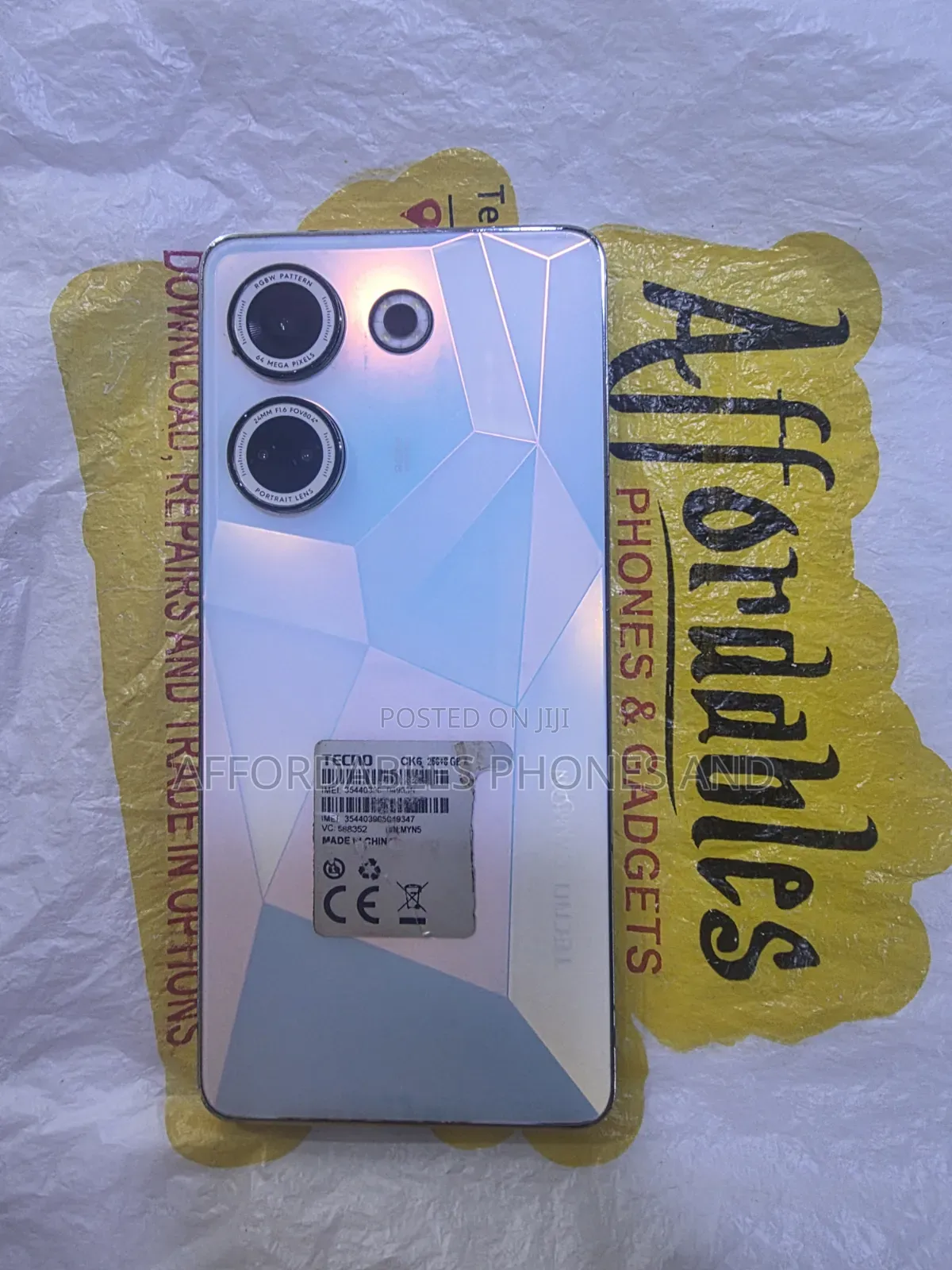 Tecno Camon 20 256 GB Silver