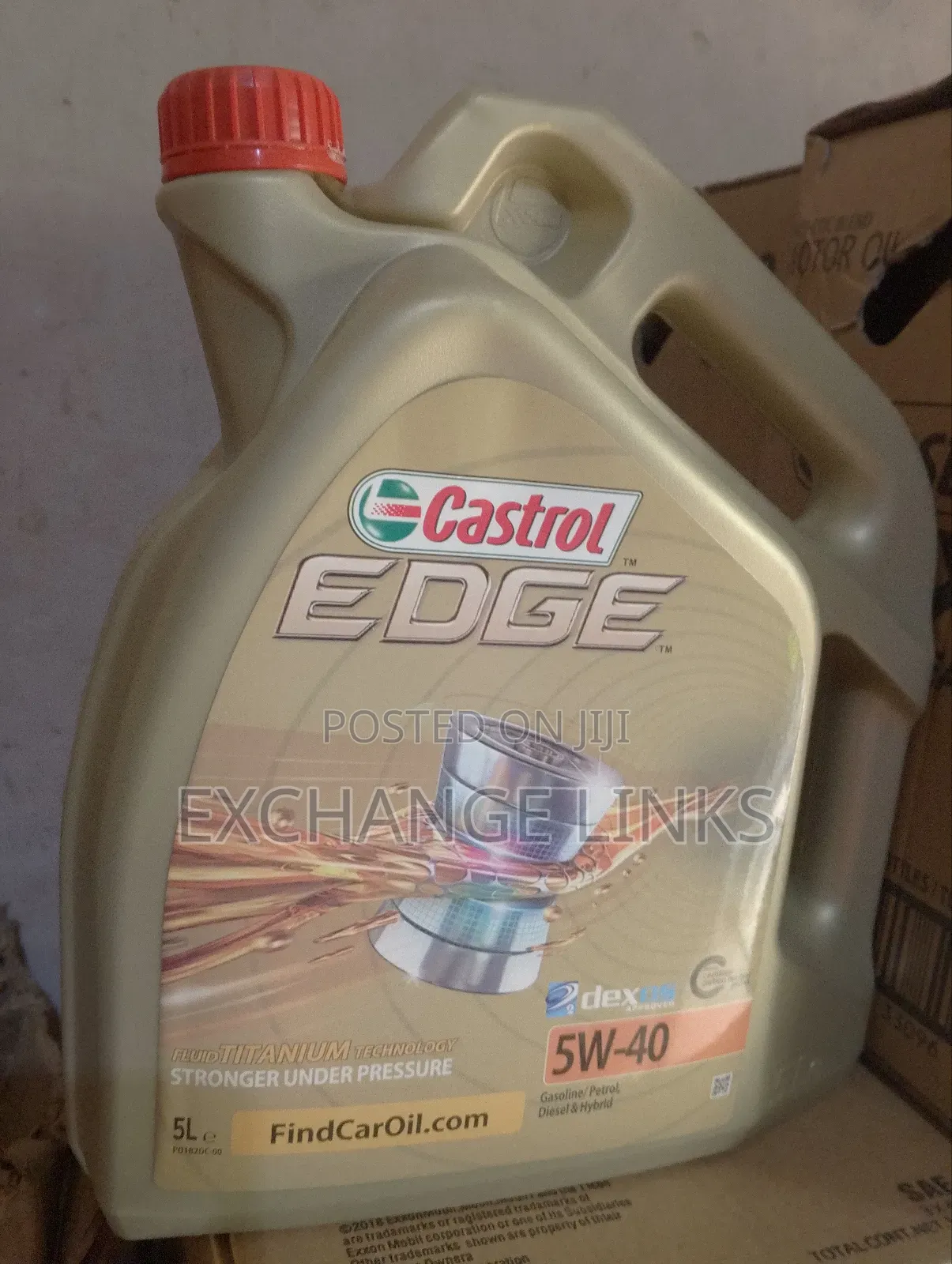 Castrol Edge 5w-40 Fluid Titanium Technology 5l