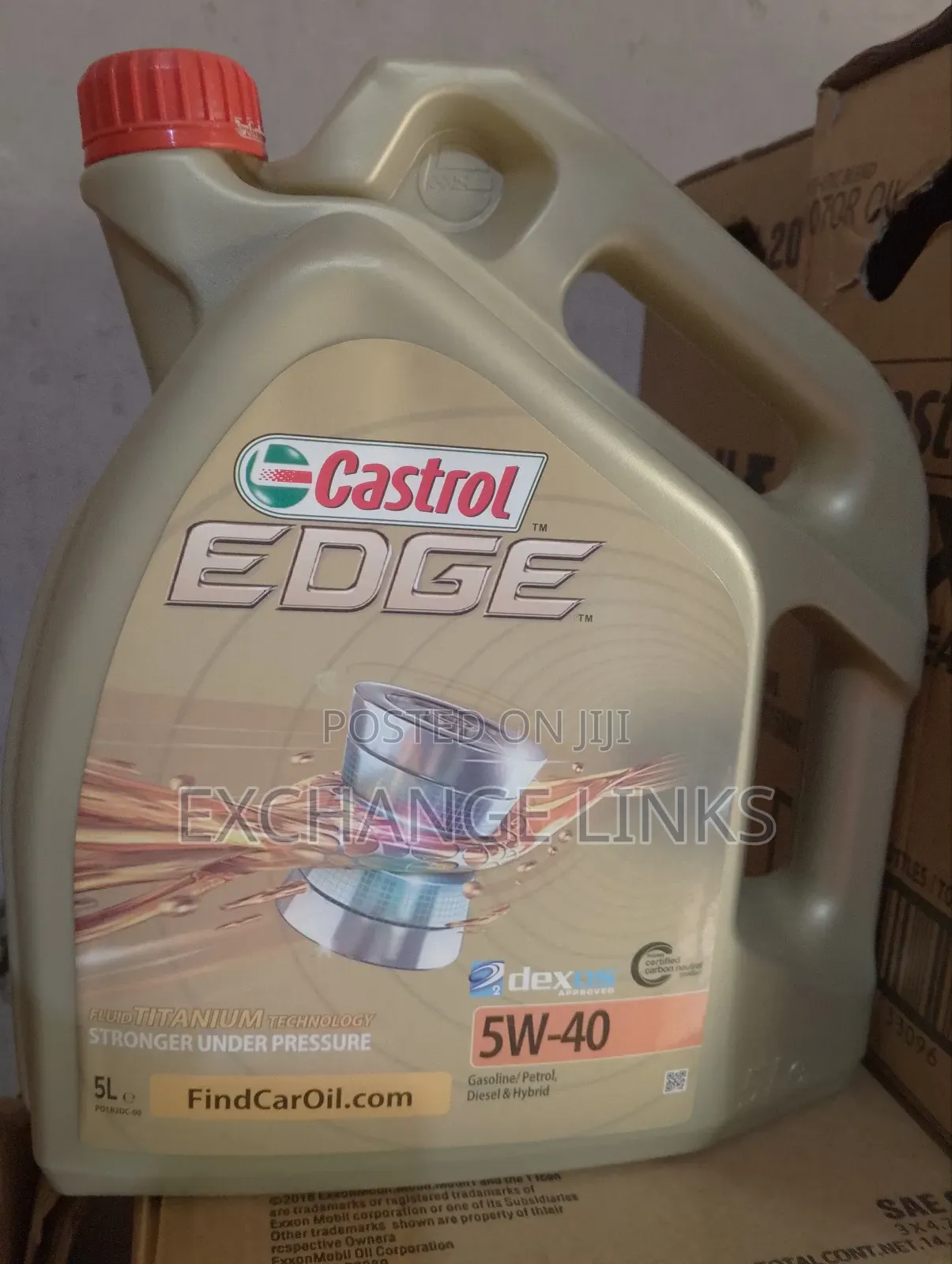 Castrol Edge 5w-40 Fluid Titanium Technology 5l