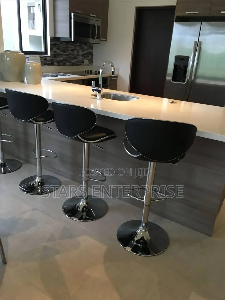 Modern Swivel Bar Stool