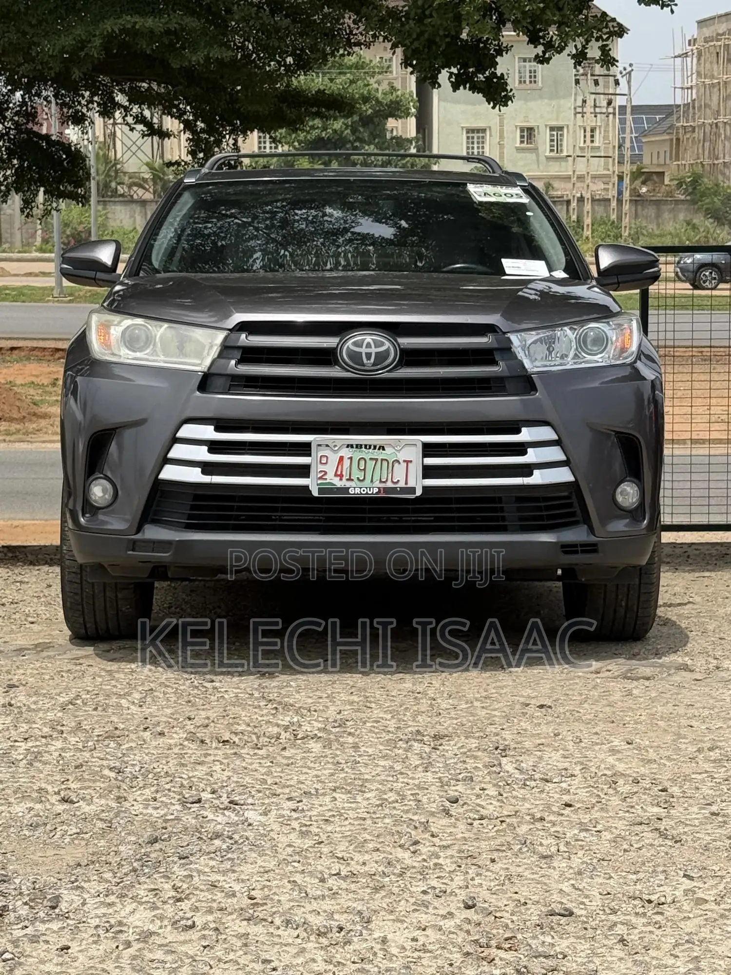 Toyota Highlander XLE 4x4 V6 (3.5L 6cyl 8A) 2018 Gray