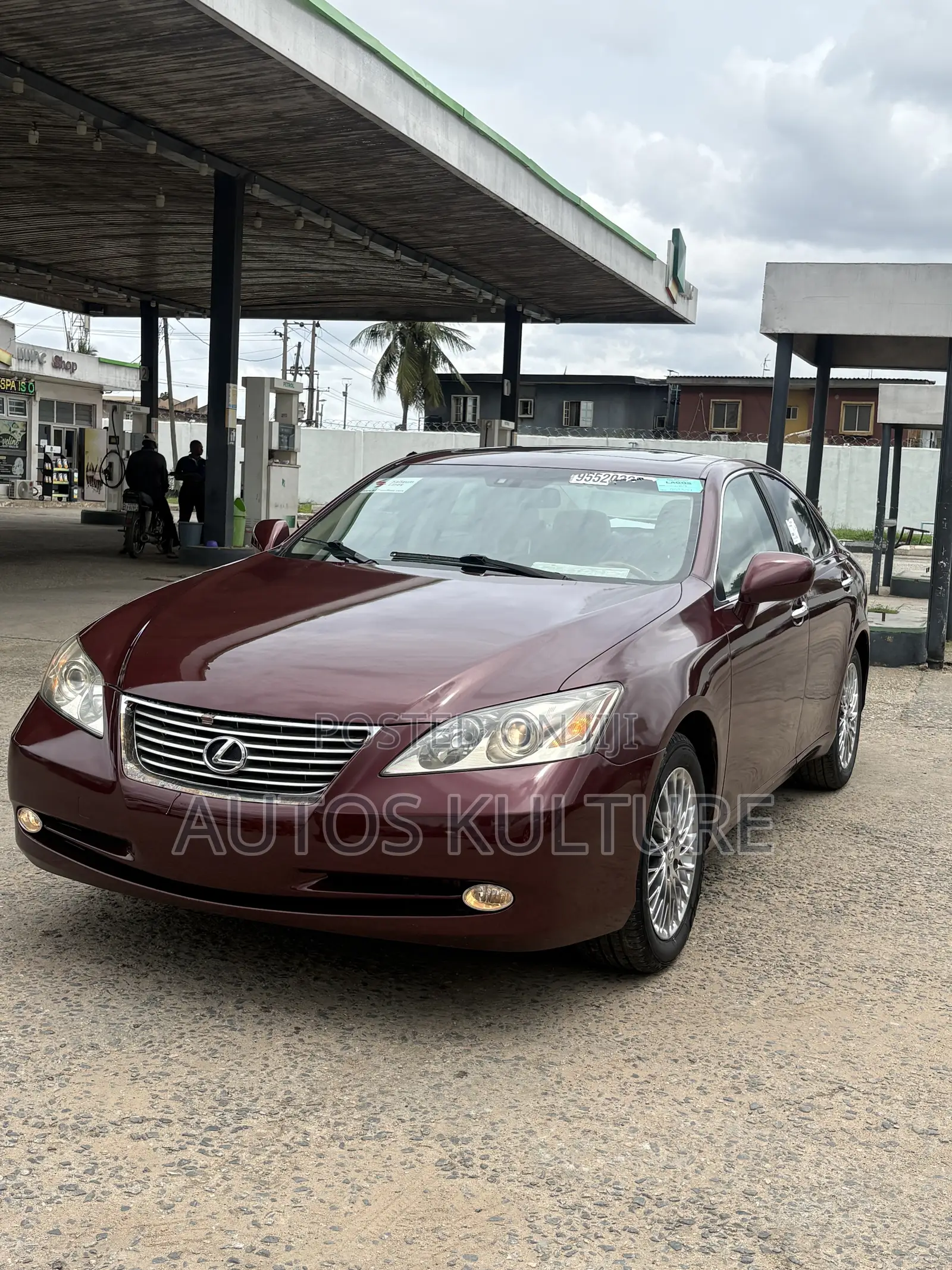Lexus ES 350 2008 Maroon