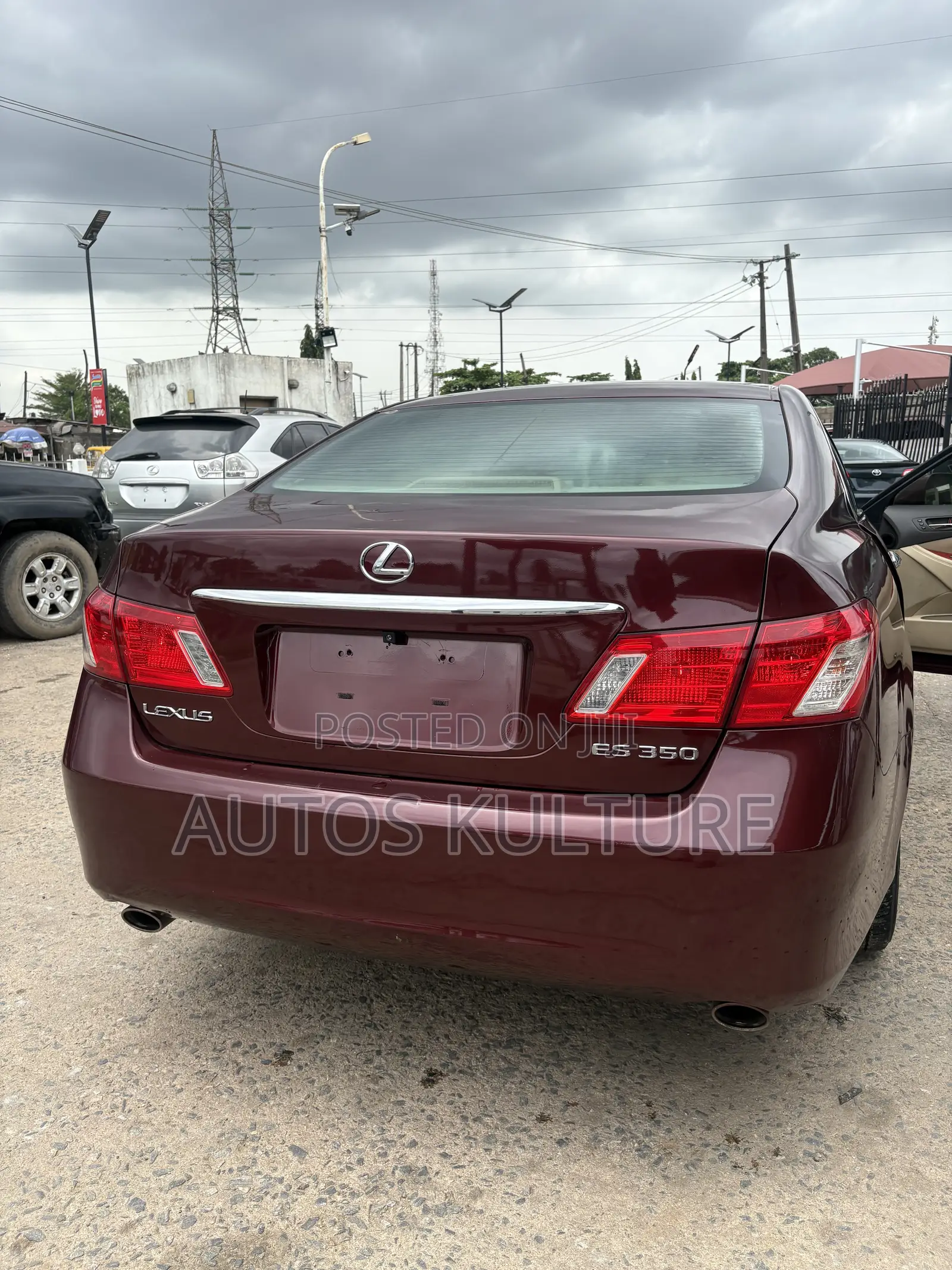 Lexus ES 350 2008 Maroon