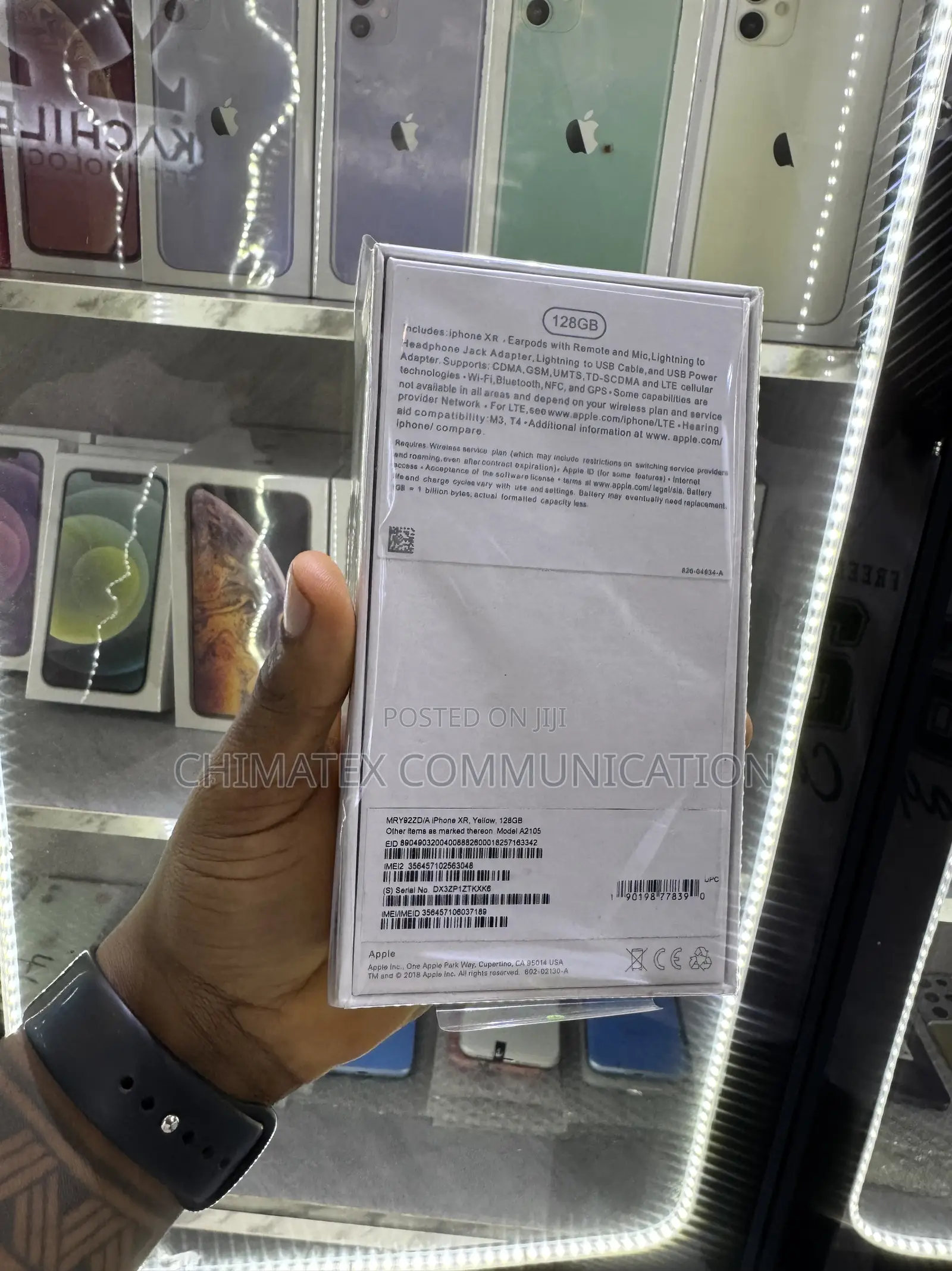 New Apple iPhone XR 128 GB Orange