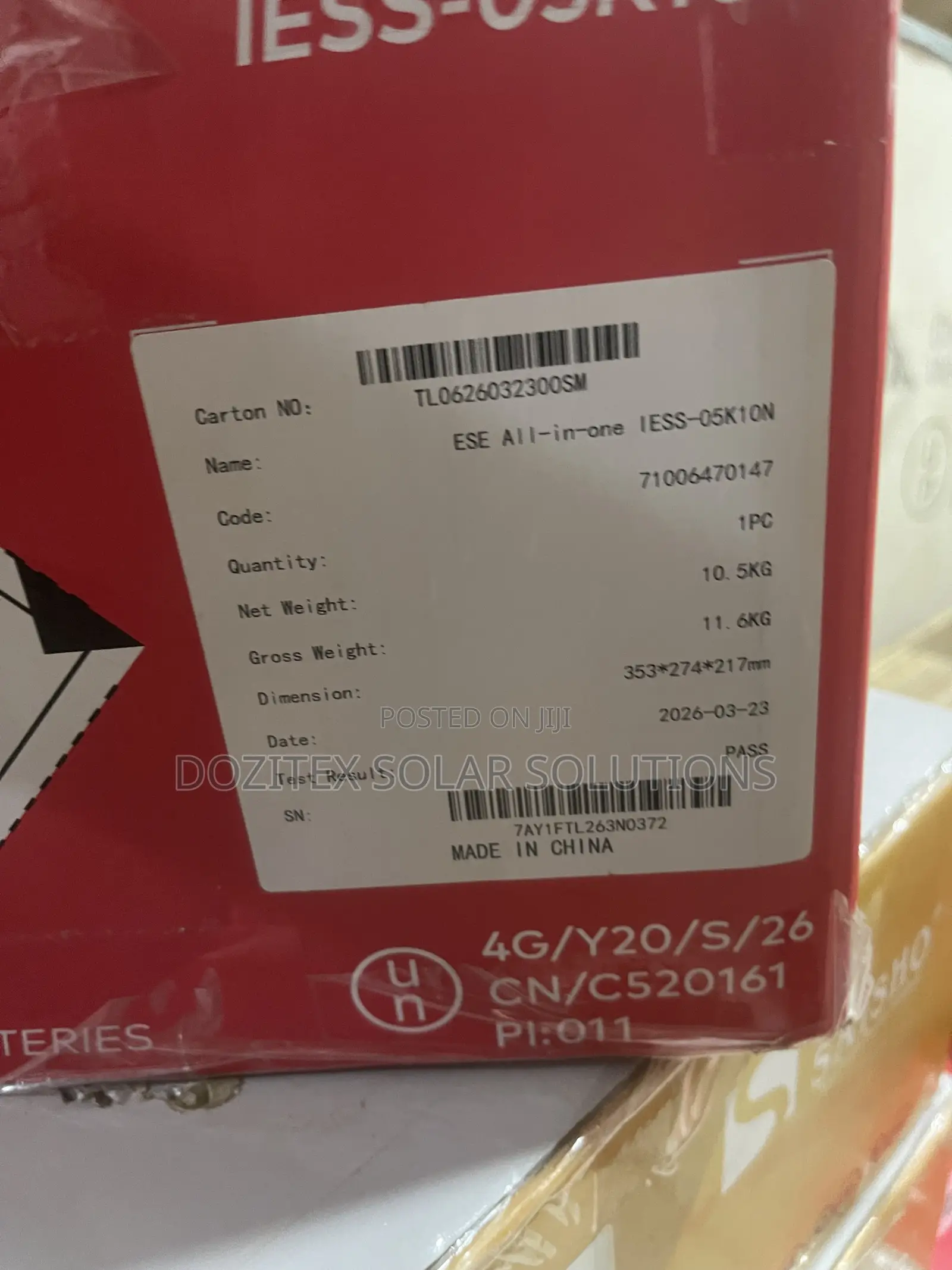 Itel Power Tank All in One 500w/1000wh