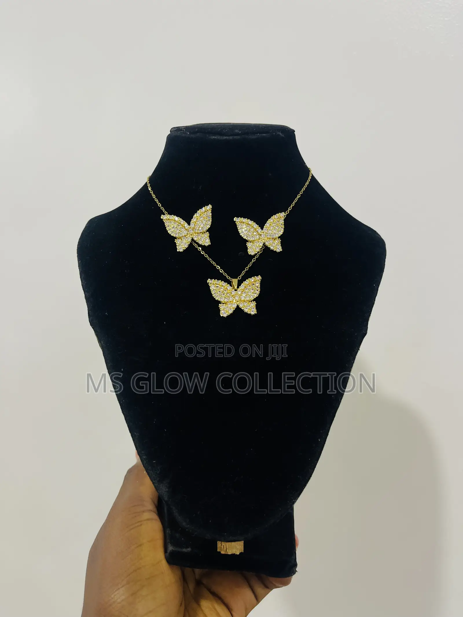 Butterfly Earring and Necklace